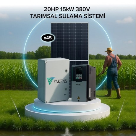 20HP 15kW (380V) TARIMSAL SULAMA SİSTEMİ
